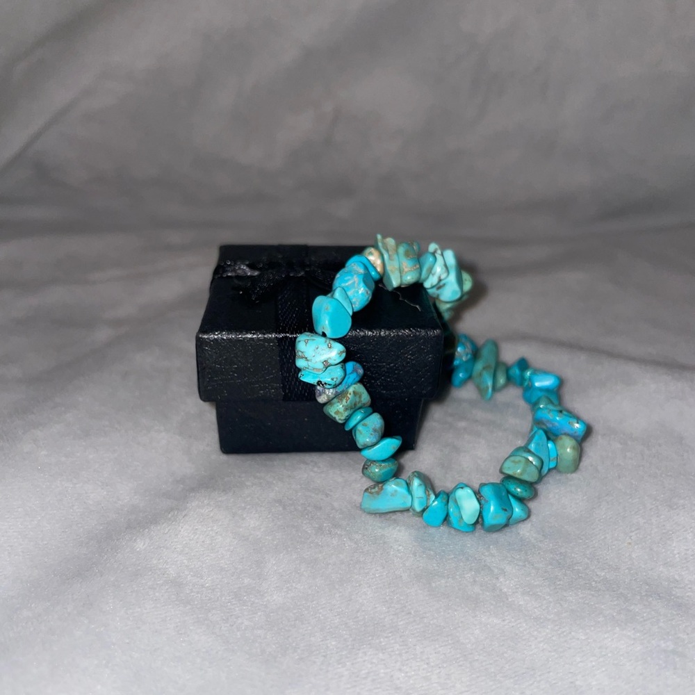 Turquoise Crystal Custom size Bracelet